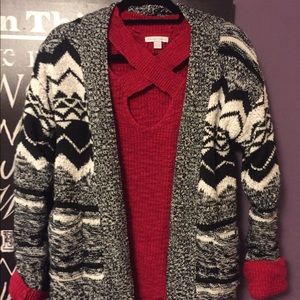 Beautiful red sweater